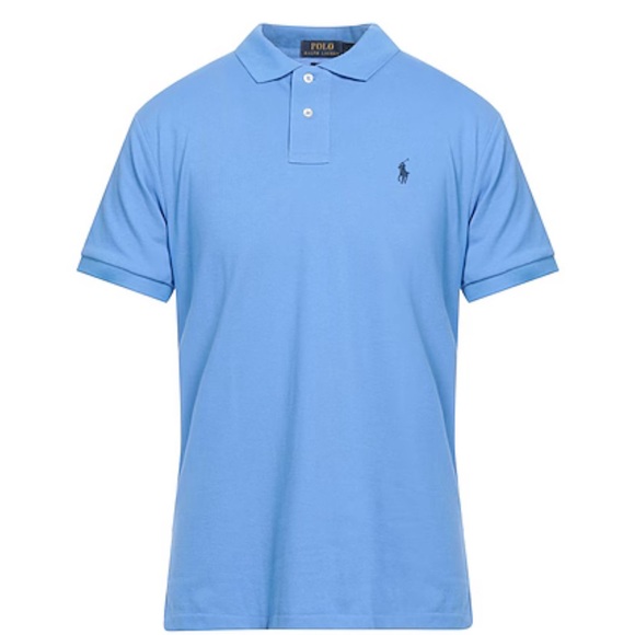 Polo Ralph Lauren Other - Polo by Ralph Lauren Men's Blue Custom Slim Fit Polo Shirt - Size S